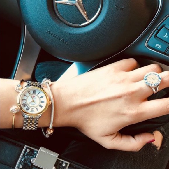 KATE SPADE • Gold Lady Marmalade Cuff Bracelet - Picture 2 of 6